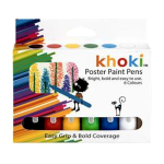 Poster Paint Pens - 6 Piece